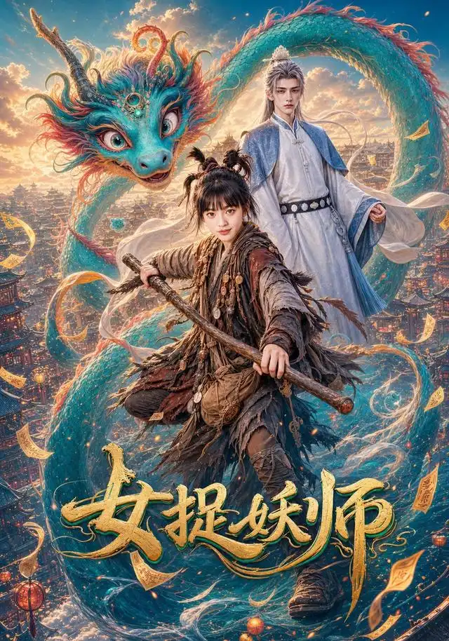 女捉妖师（60集）AI短剧