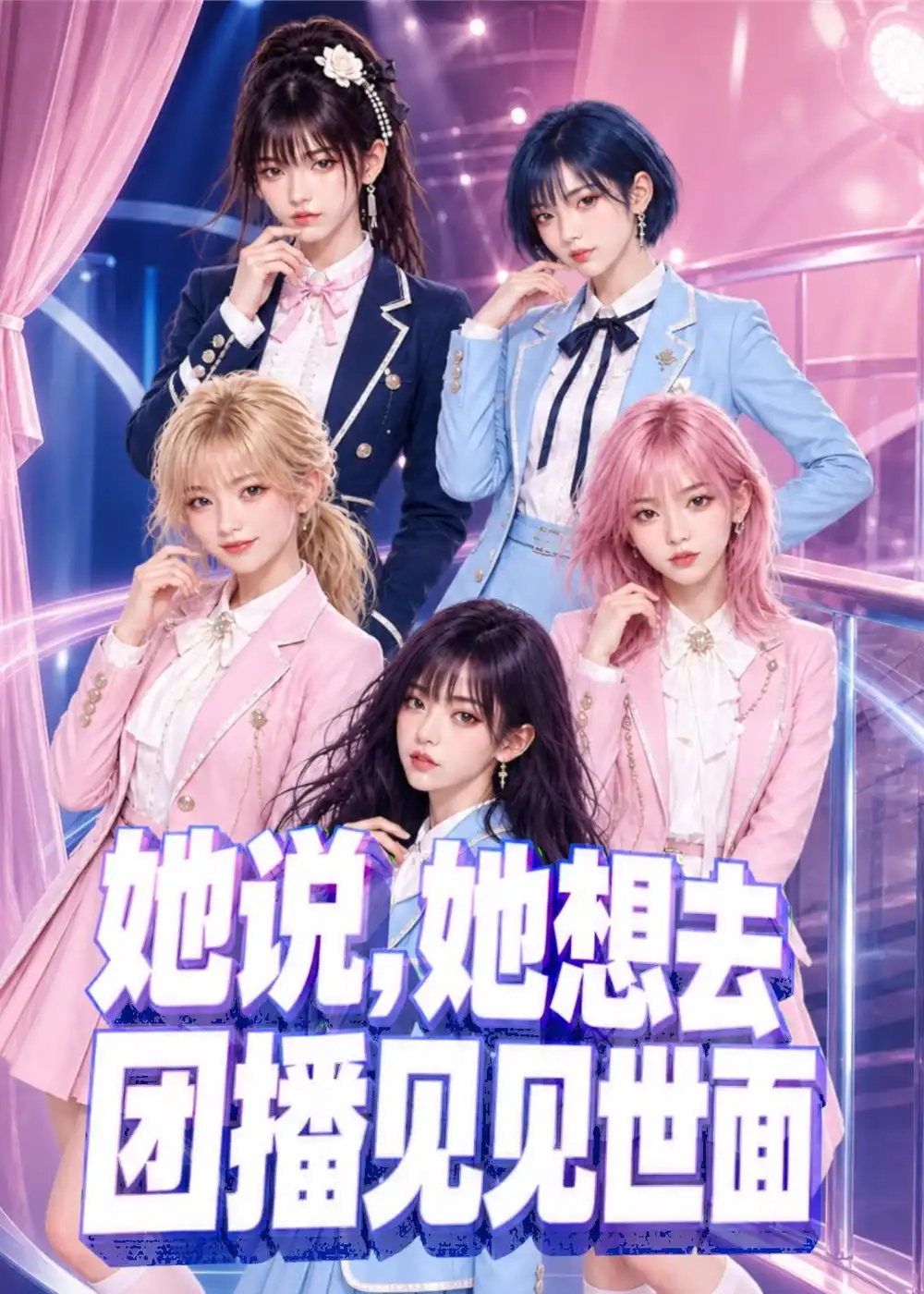 她说，她想去团播见见世面（64集）
