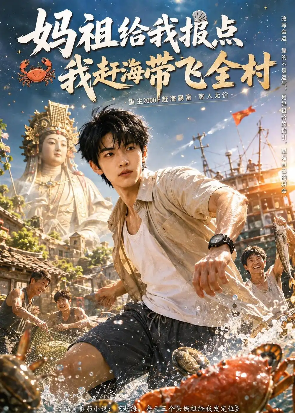妈祖给我报点，我赶海带飞全村（289集）