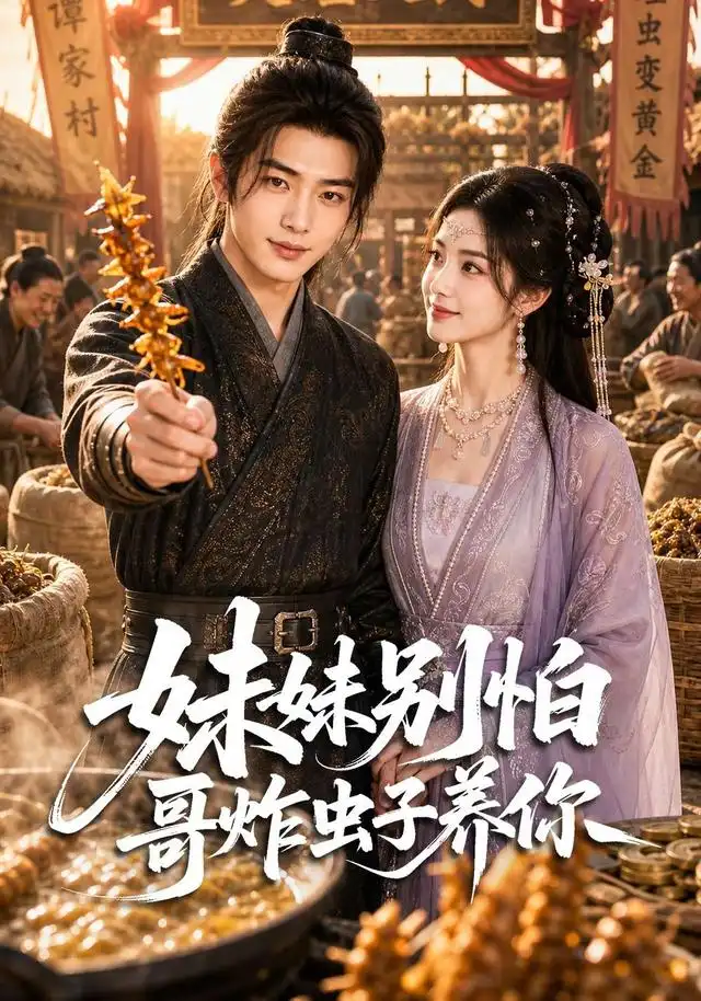 妹妹别怕哥炸虫子养你（70集）AI短剧