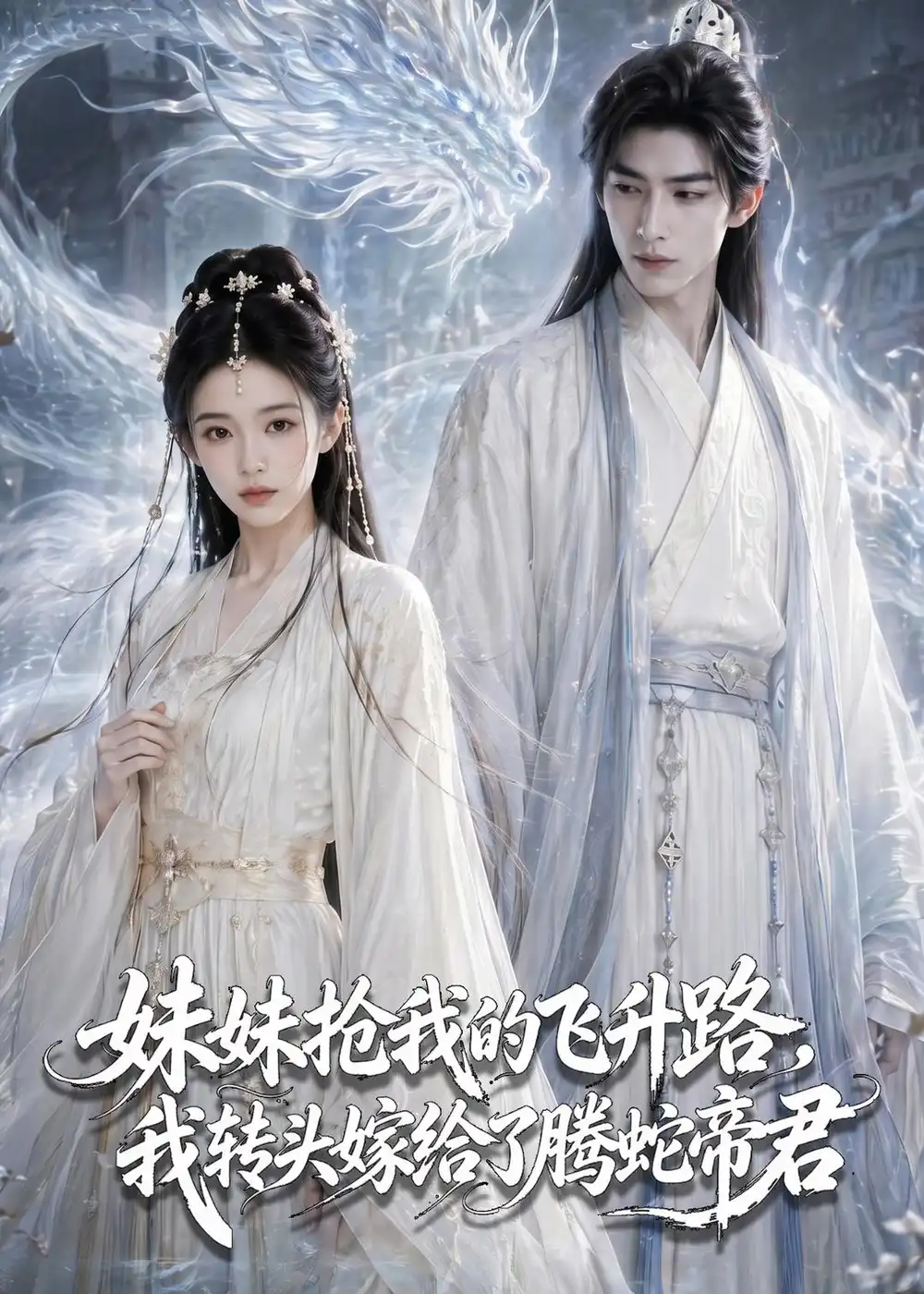 妹妹抢我的飞升路我转头嫁给了腾蛇帝君（79集）AI短剧
