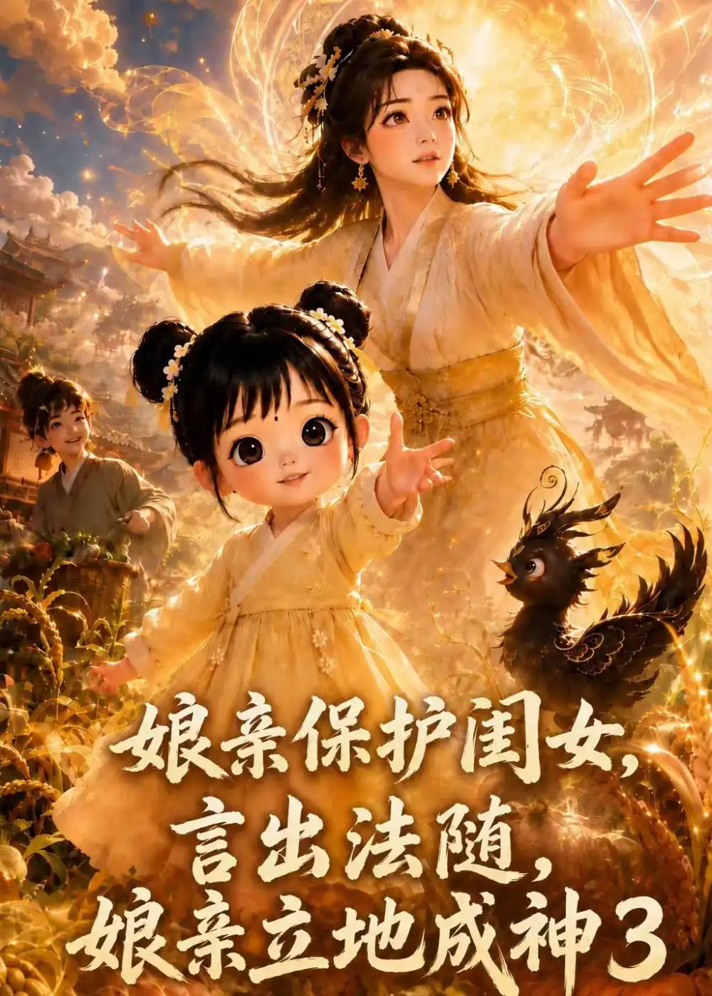 娘亲保护闺女，言出法随，娘亲立地成神3（138集）