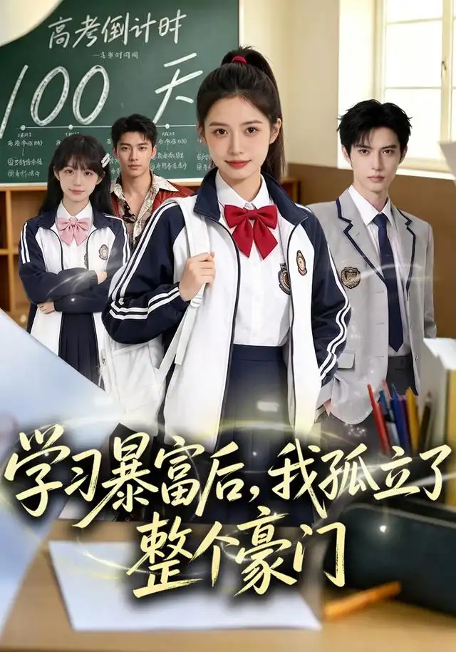 学习暴富后，我孤立了整个豪门（82集）AI短剧