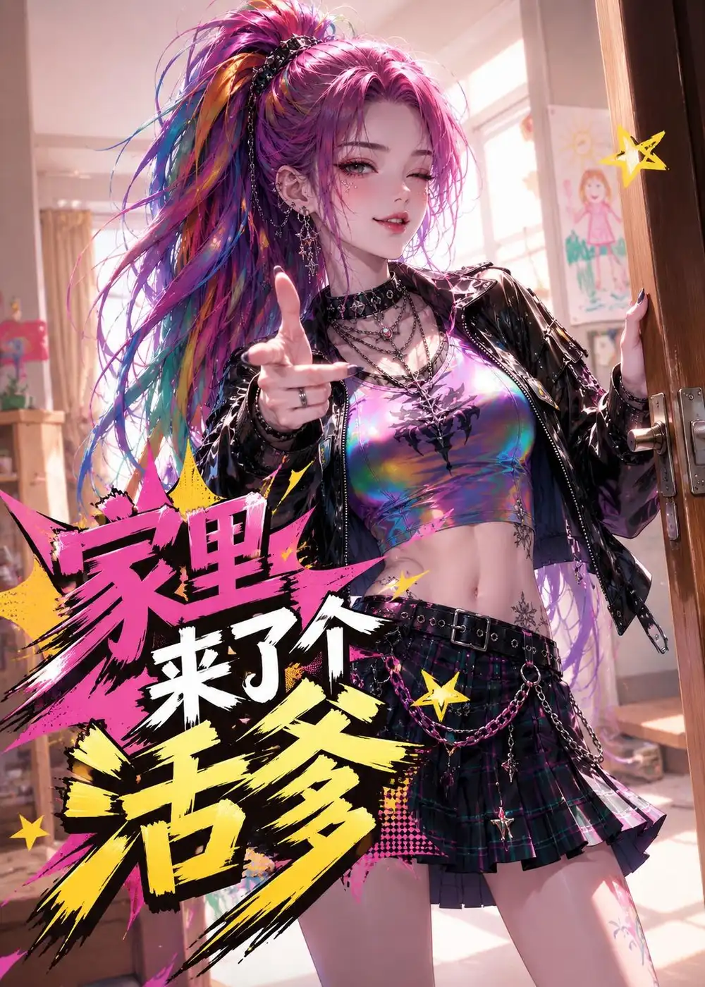 家里来了个活爹（37集）动漫