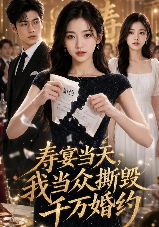 寿宴当天，我当众撕毁千万婚约（55集）AI短剧