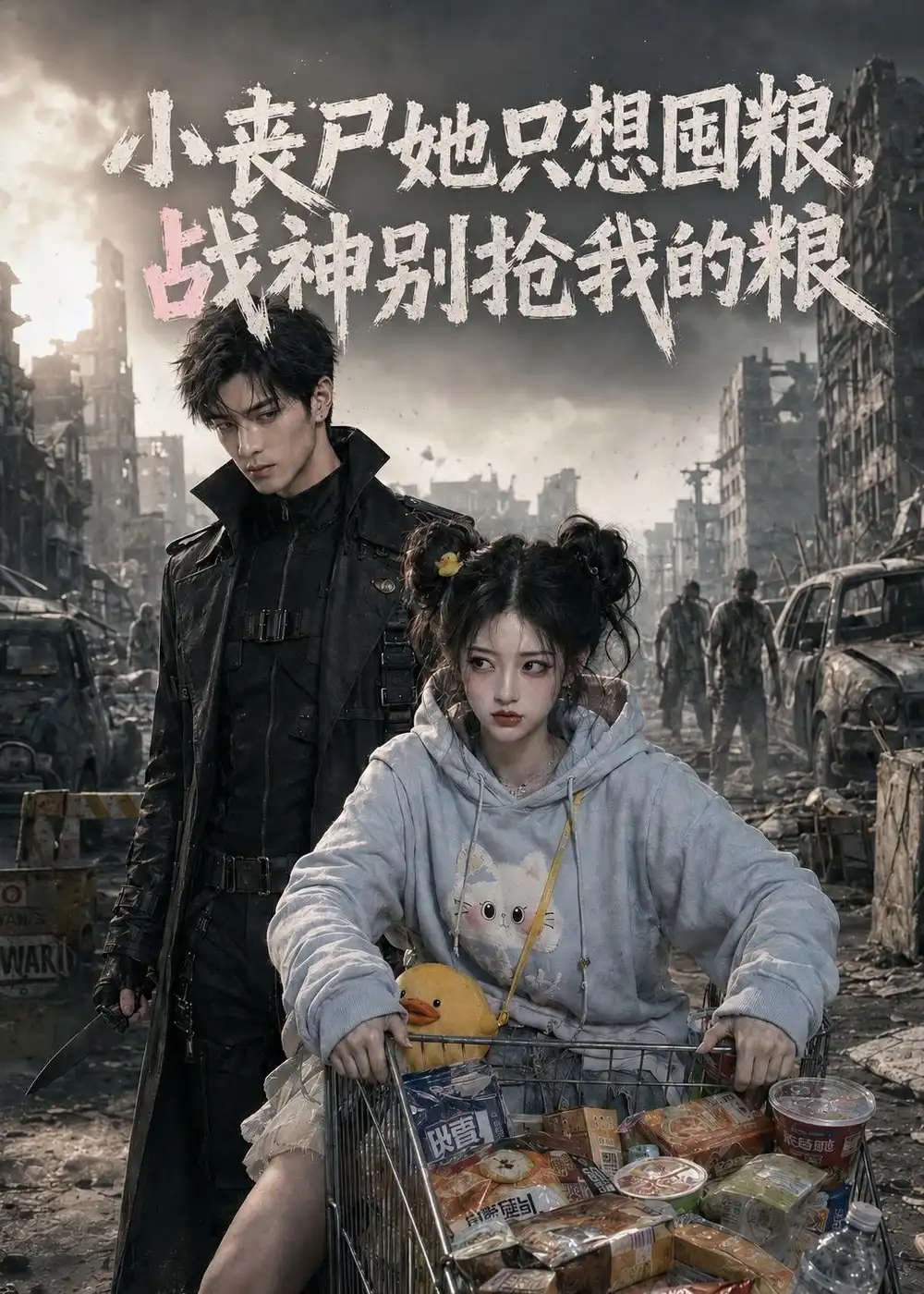 小丧尸她只想囤粮，战神别抢我的粮（100集）
