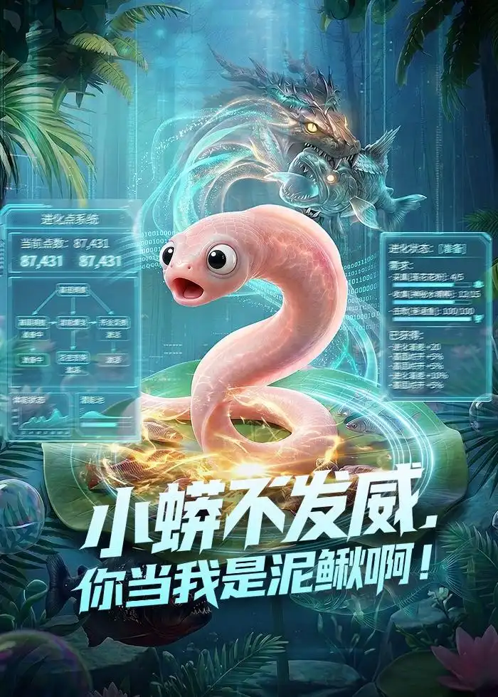 小蟒不发威你当我是泥鳅啊（105集）Ai短剧