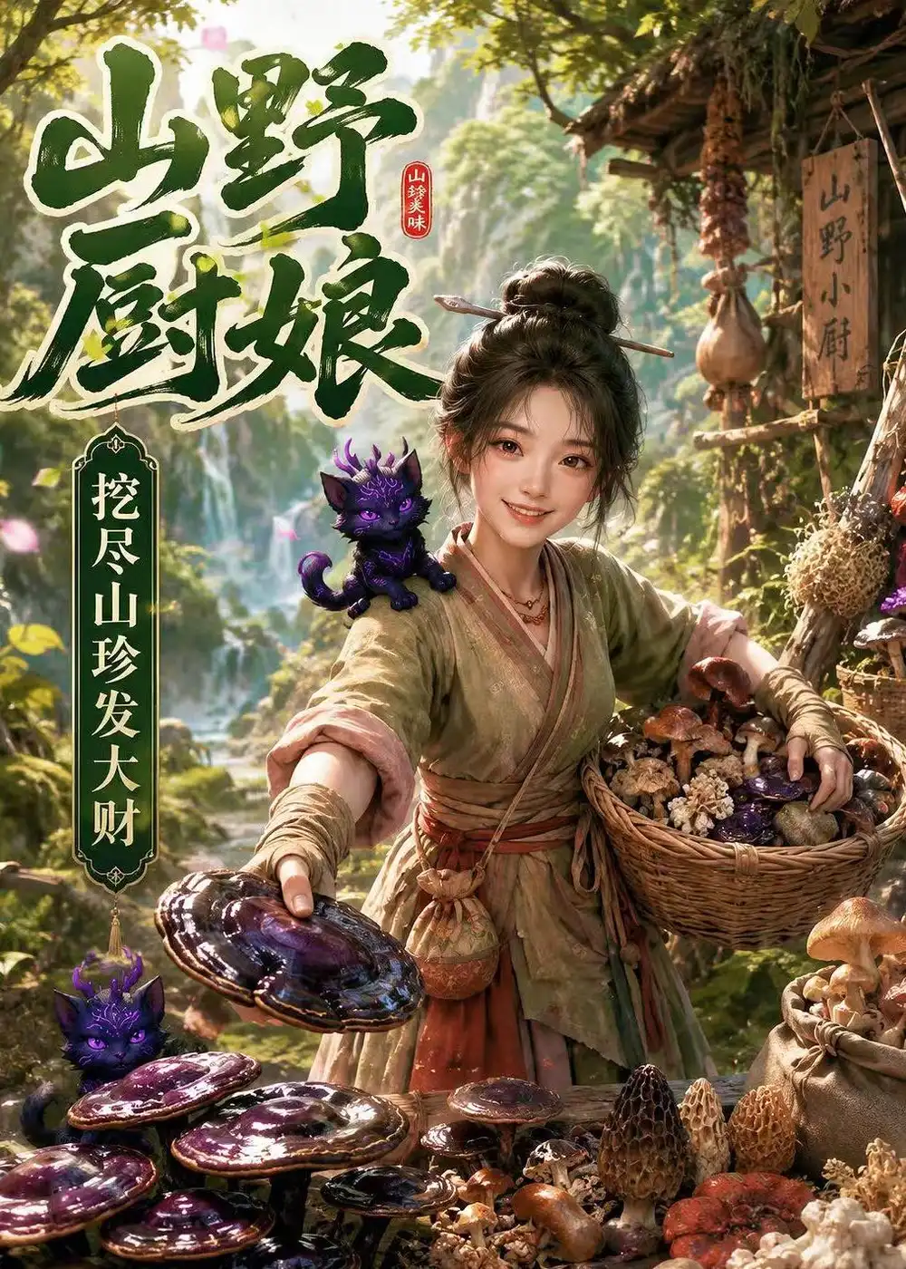 山野厨娘挖尽山珍发大财（78集）动漫