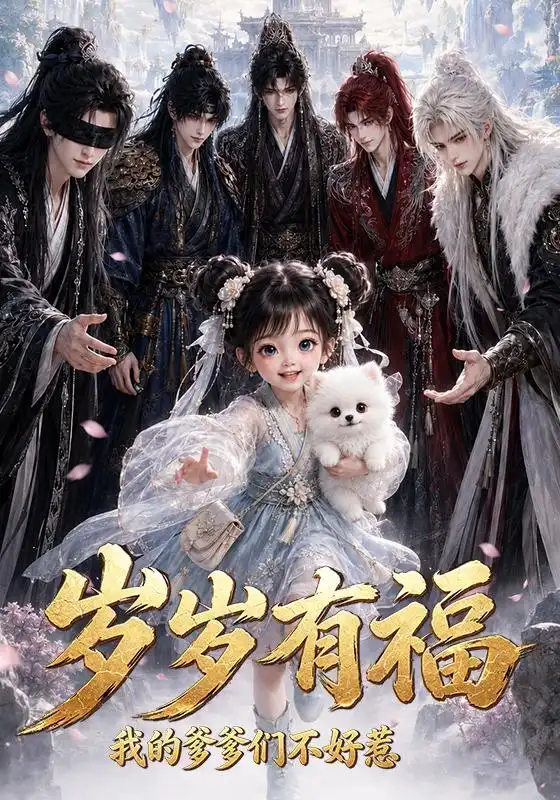 岁岁有福，我的爹爹们不好惹（64集）AI短剧