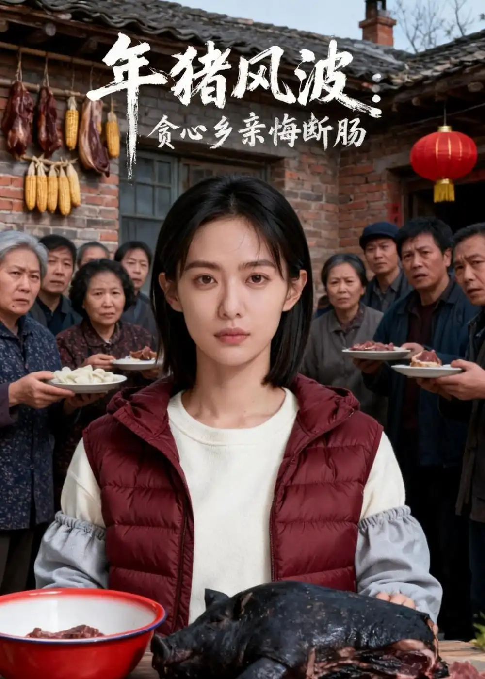 年猪风波贪心乡亲悔断肠（47集）Ai短剧