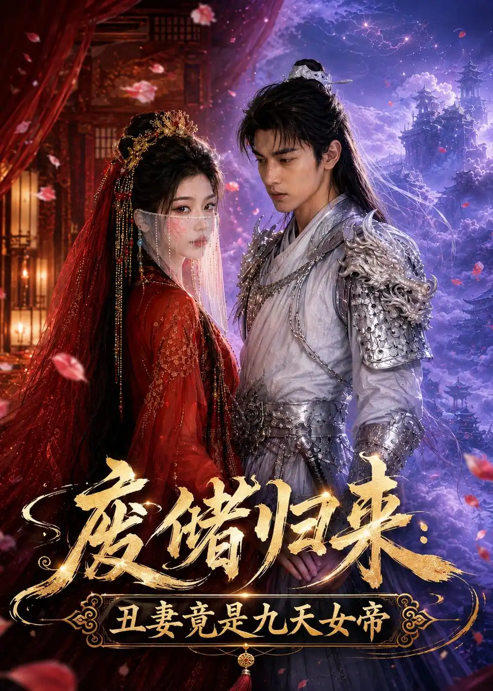 废储归来丑妻竟是九天女帝（73集）AI短剧