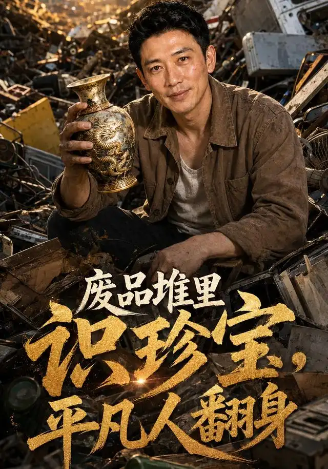 废品堆里识珍宝，平凡人翻身（51集）AI短剧