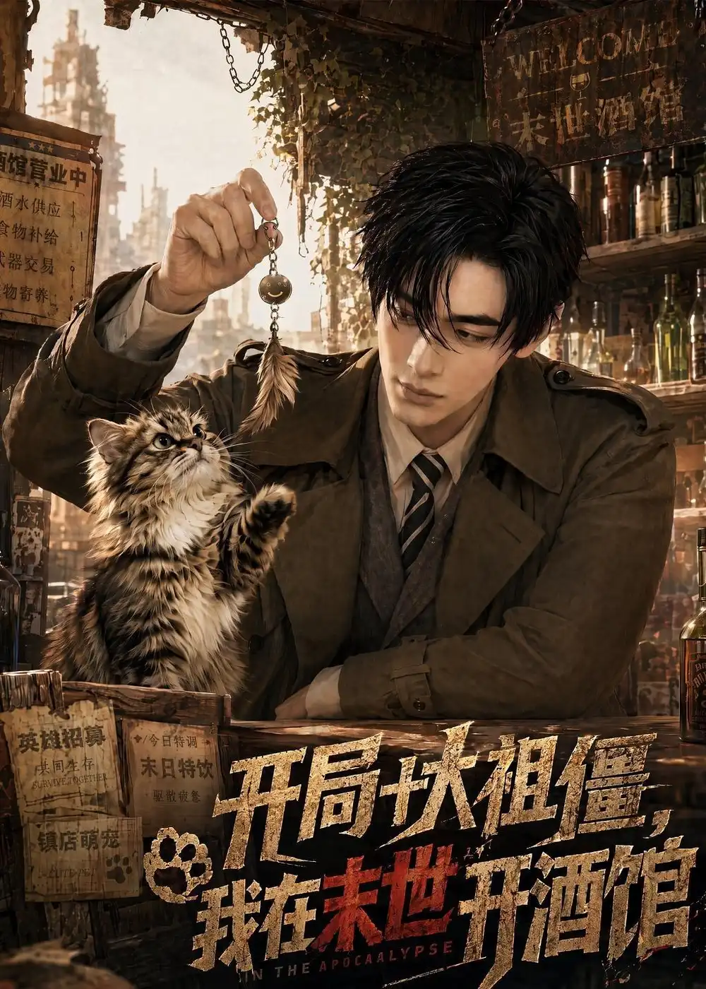 开局十大祖僵我在末世开酒馆（75集）AI短剧