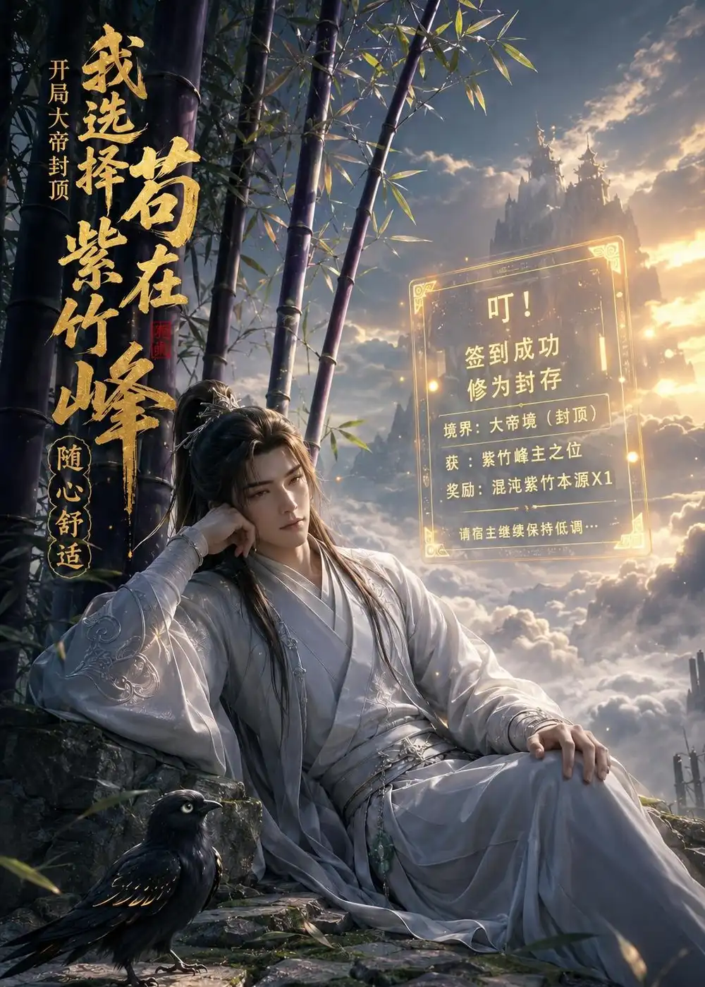 开局大帝封顶我选择苟在紫竹峰随心舒适（70集）动漫