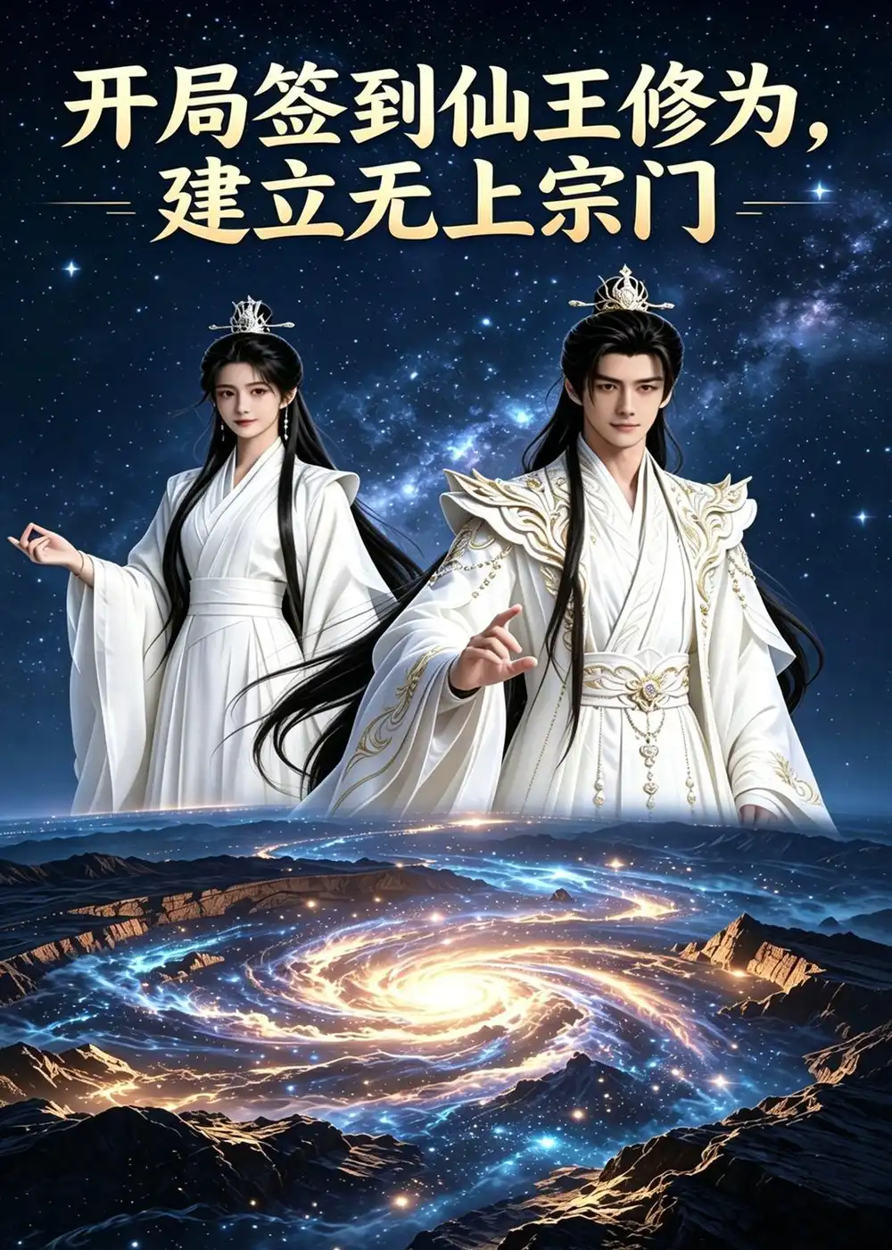 开局签到仙王修为建立无上宗门（70集）AI短剧