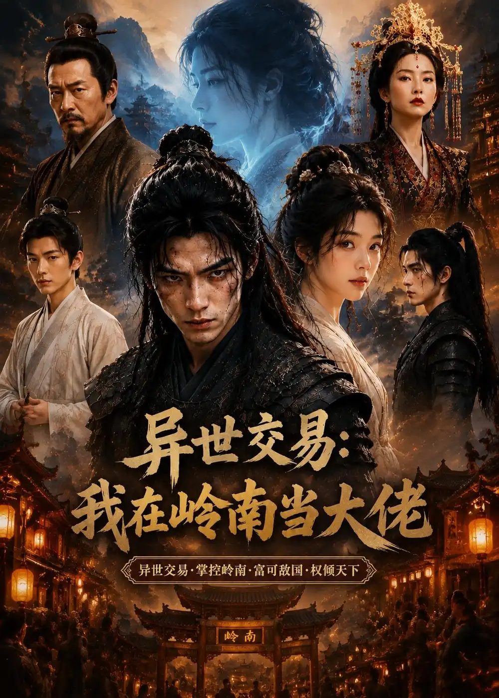 异世交易我在岭南当大佬（128集）AI短剧