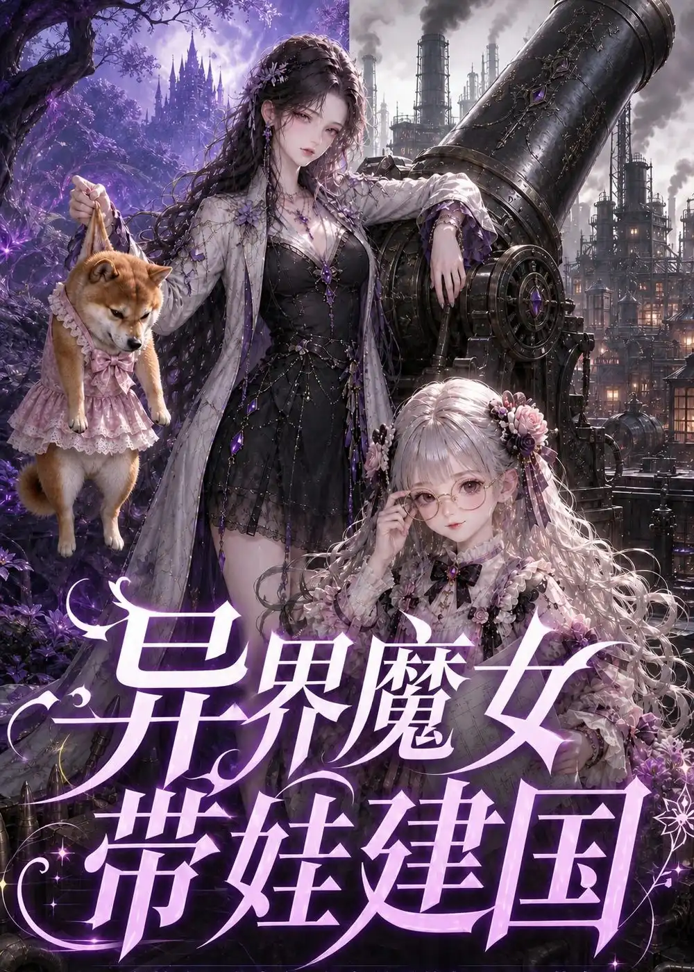 异界魔女带娃建国（65集）