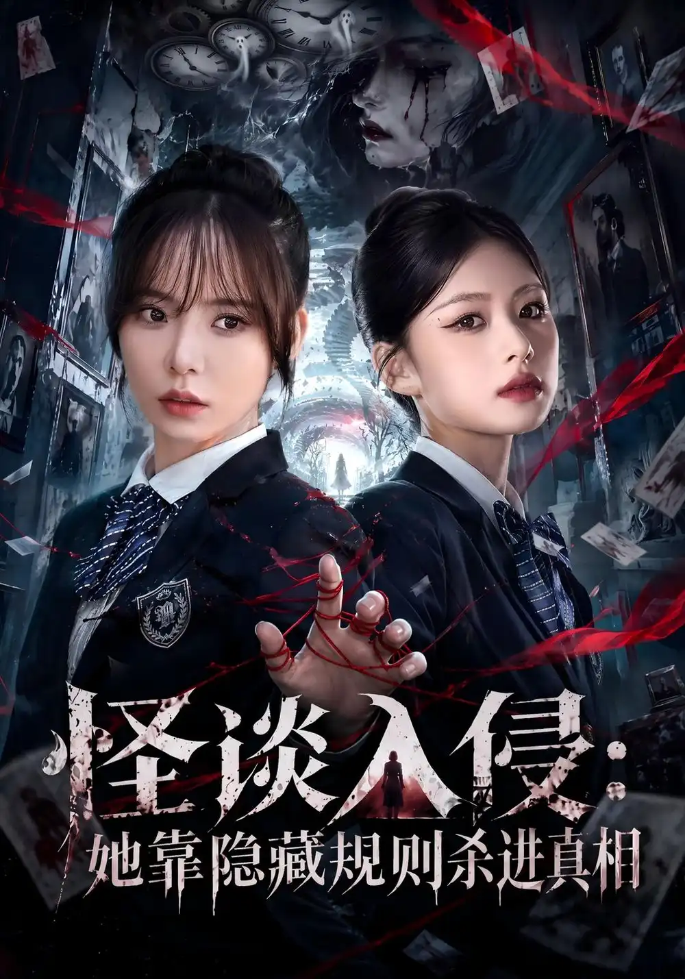 怪谈入侵：她靠隐藏规则杀进真相（70集）王一晴&思雨（四四）
