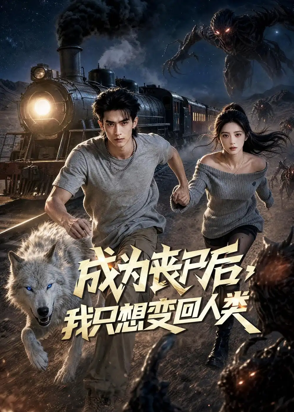 成为丧尸后我只想变回人类（73集）AI短剧