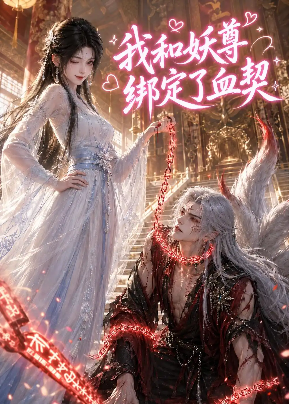我和妖尊绑定了血契（55集）