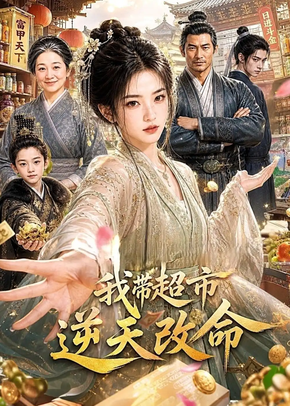 我带超市逆天改命（112集）AI短剧