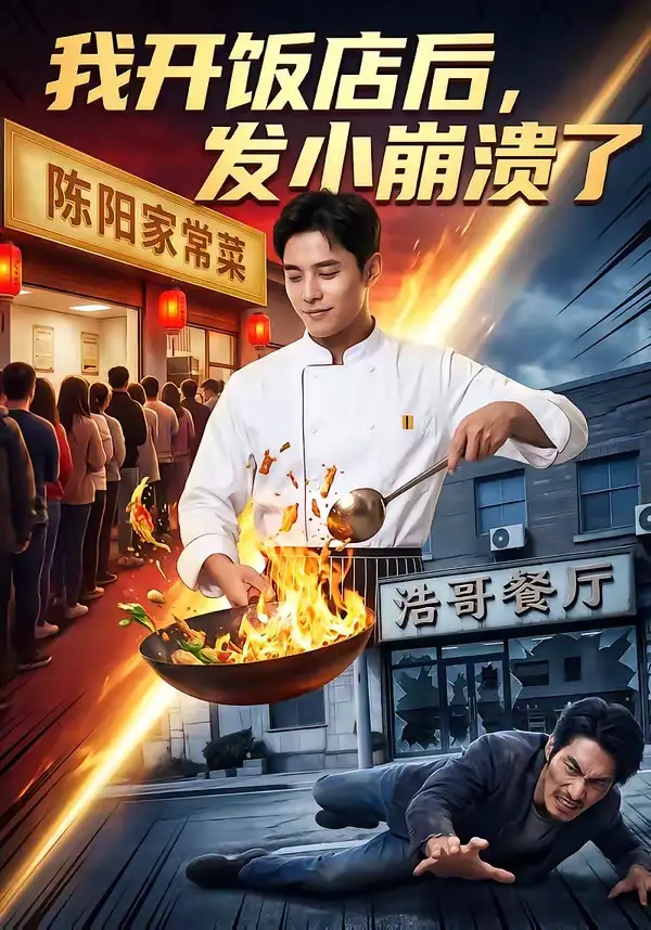 我开饭店后发小崩溃了（76集）Ai短剧