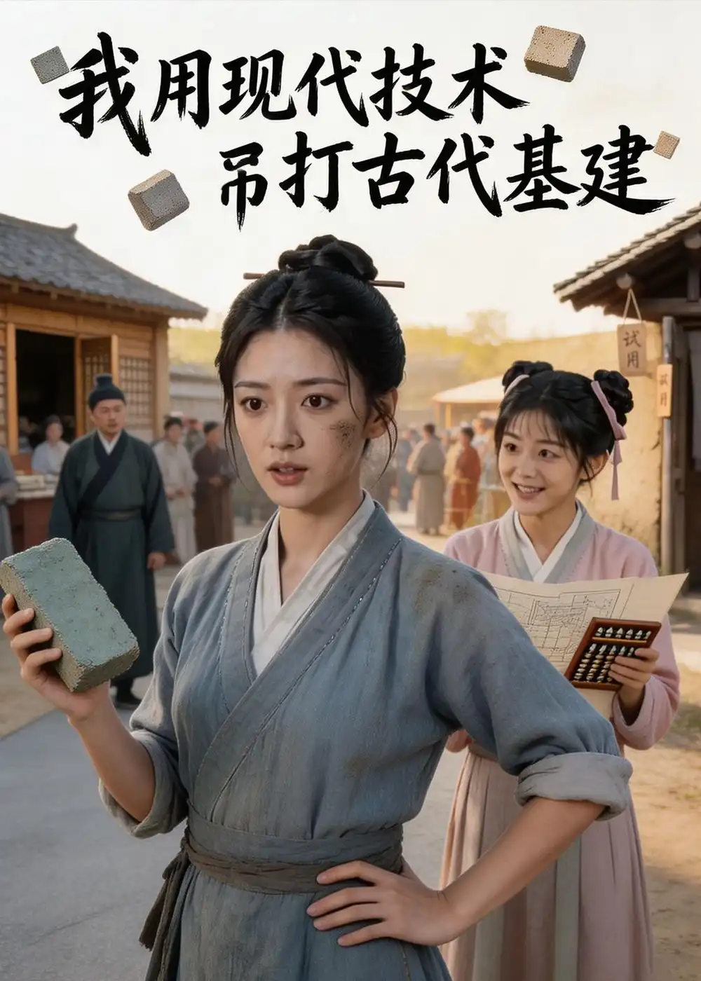 我用现代技术吊打古代基建（82集）AI短剧