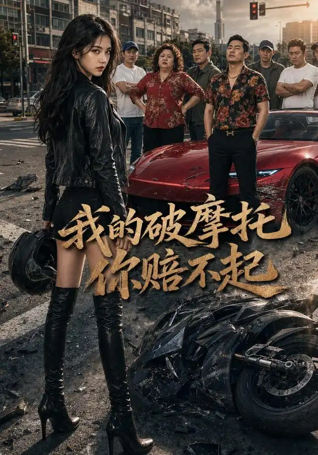我的破摩托你赔不起（43集）AI短剧