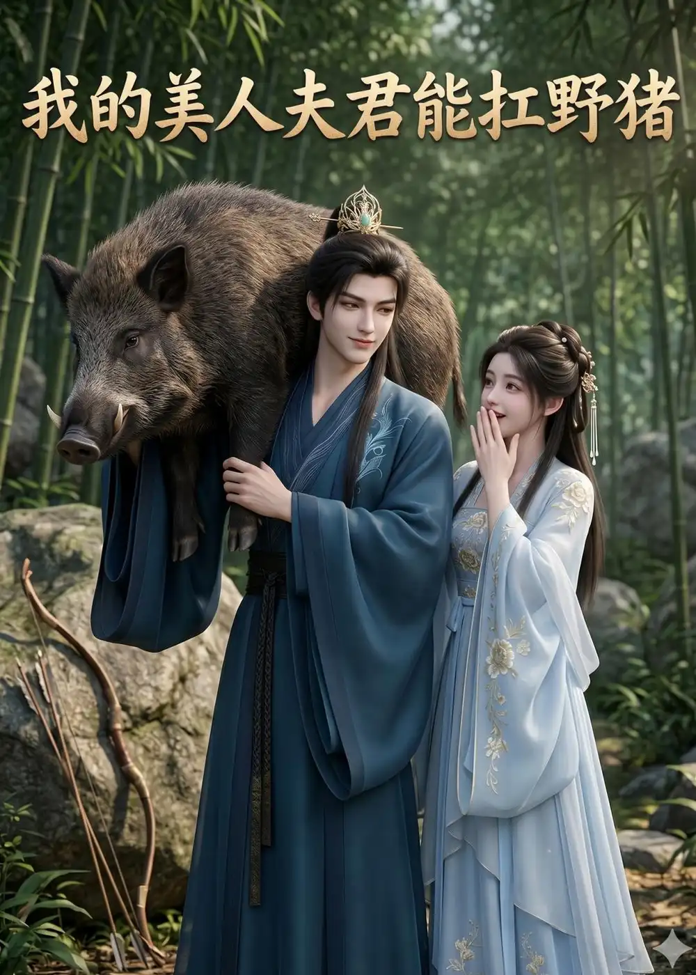 我的美人夫君能扛野猪（20集）Ai短剧