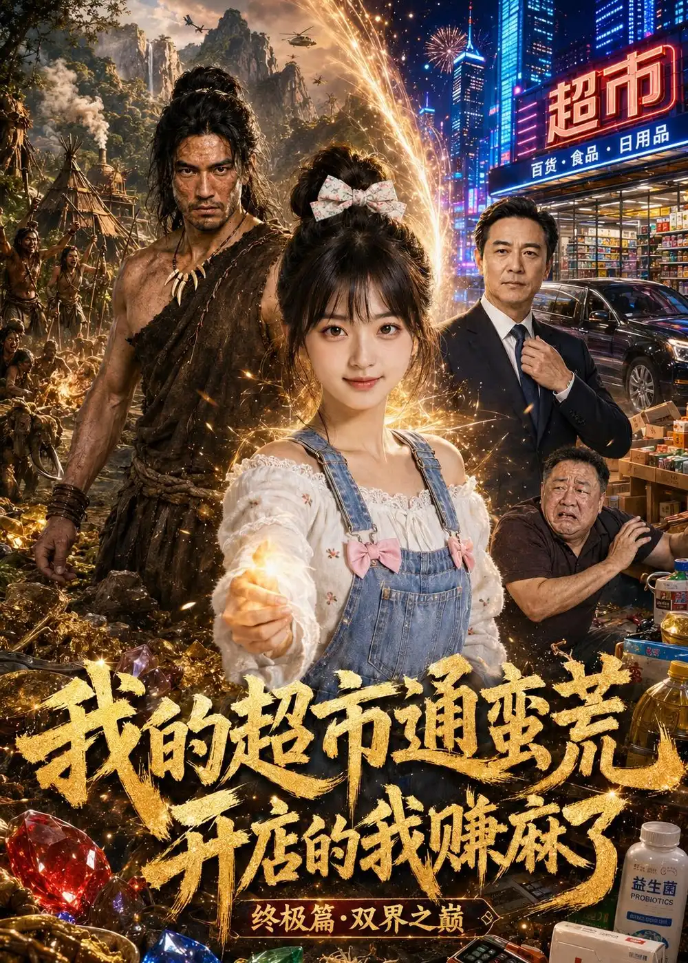我的超市通蛮荒，开店的我赚麻了（80集）