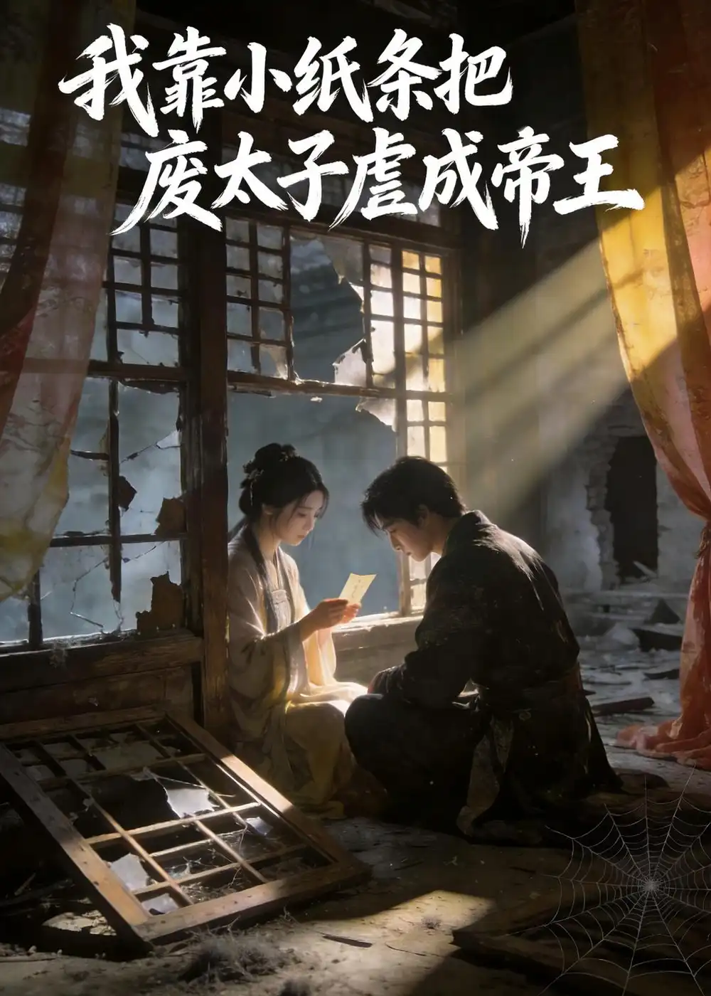 我靠小纸条把废太子虐成帝王（40集）AI短剧