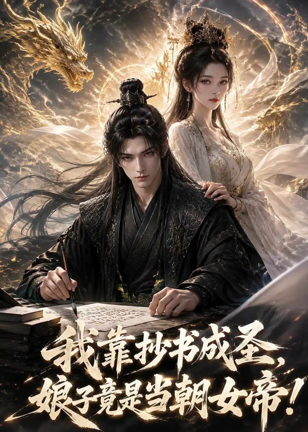 我靠抄书成圣，娘子竟是当朝女帝！（113集）动漫