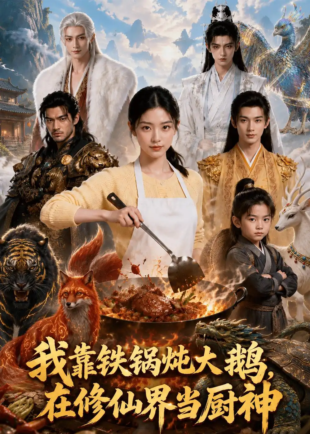 我靠铁锅炖大鹅，在修仙界当厨神（75集）