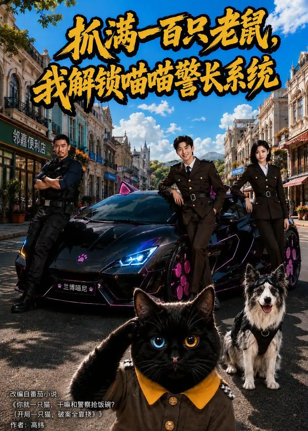 抓满一百只老鼠，我解锁喵喵警长系统（69集）