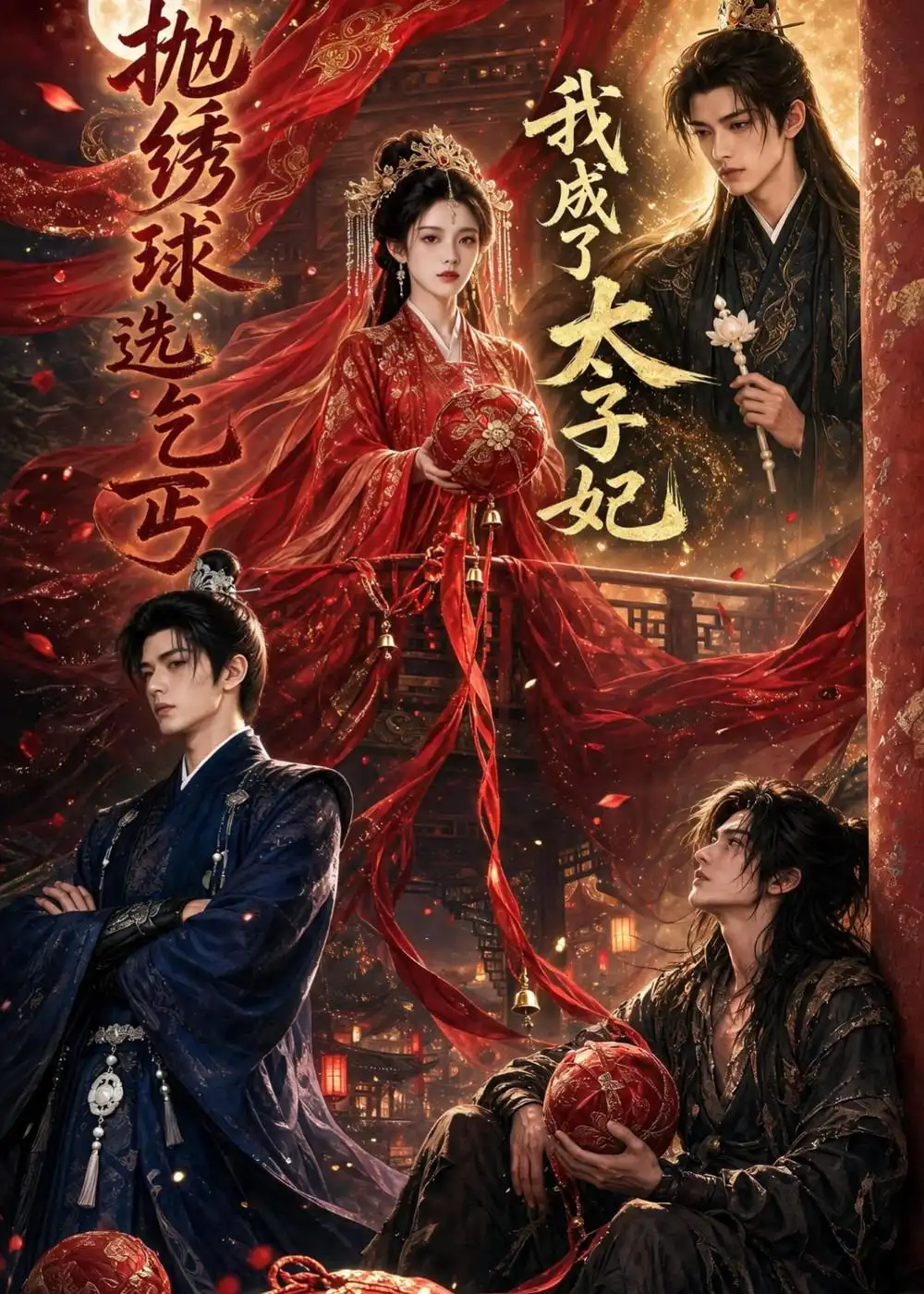 抛绣球选乞丐我成了太子妃（67集）AI短剧