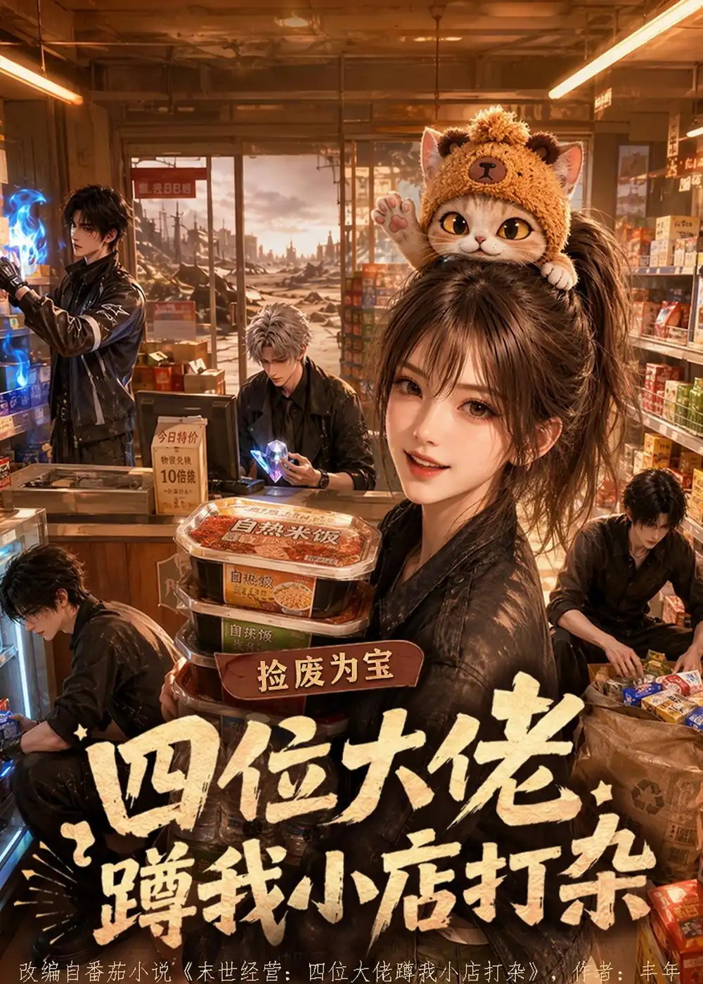 捡废为宝：四位大佬蹲我小店打杂（104集）