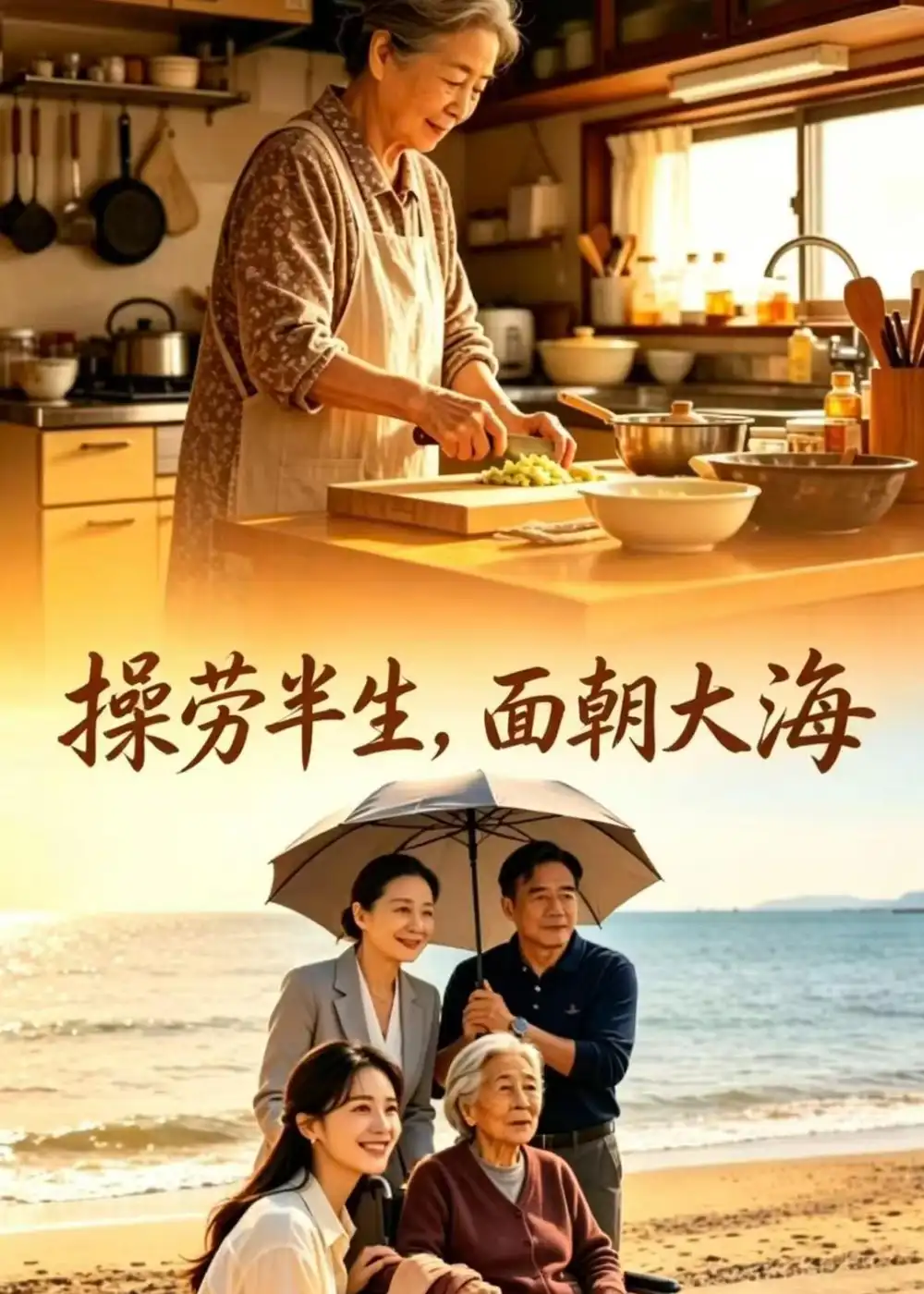 操劳半生面朝大海（54集）AI短剧