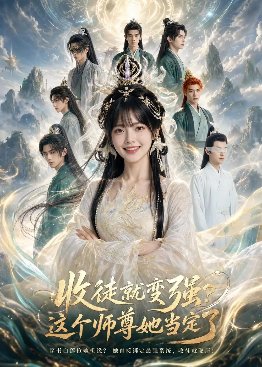 收徒就变强这个师尊她当定了（80集）AI短剧