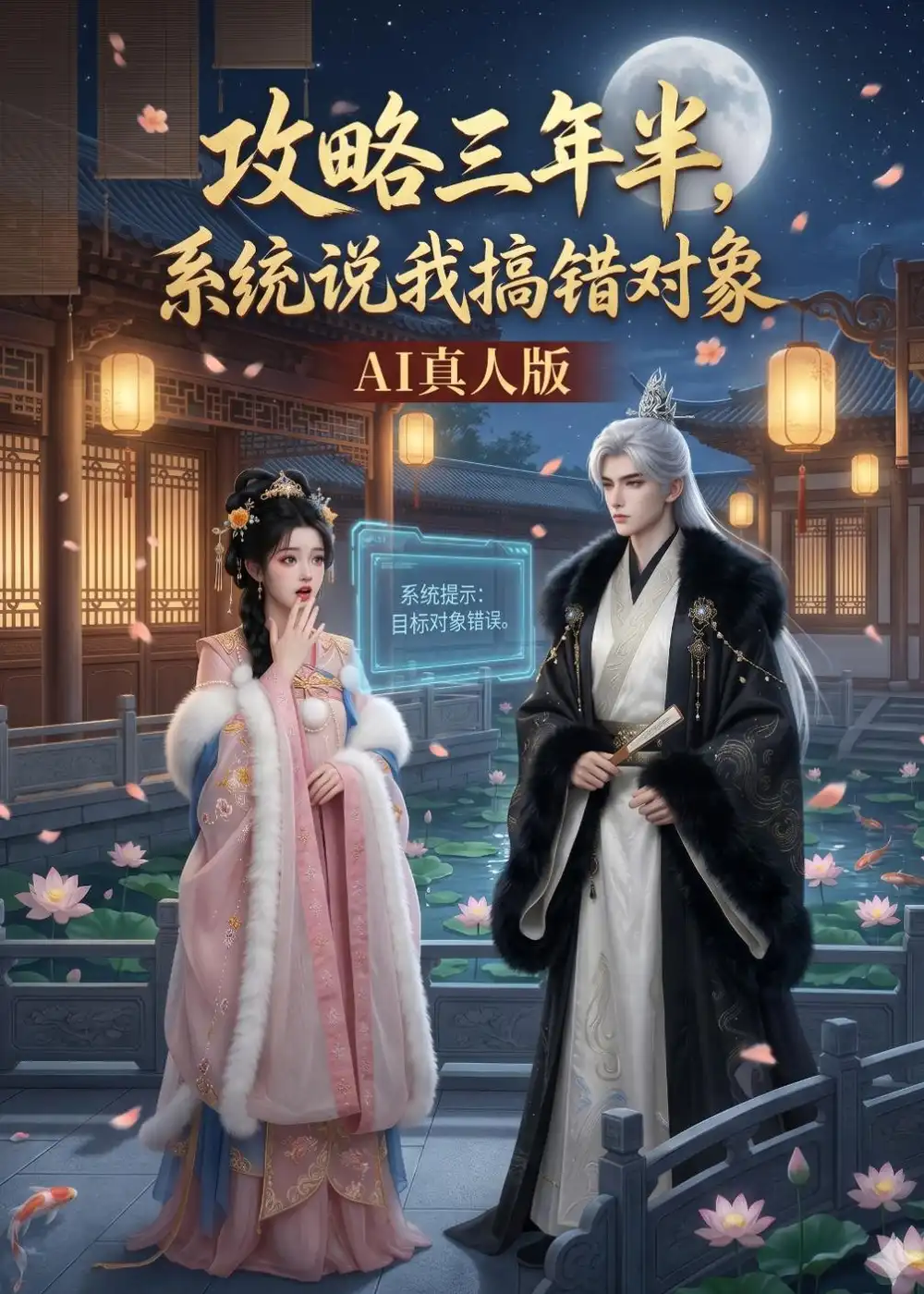 攻略三年半系统说我搞错对象AI真人版（76集）AI短剧