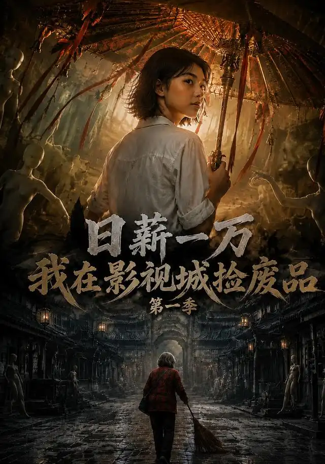日薪一万我在影视城捡废品第一季（70集）AI短剧