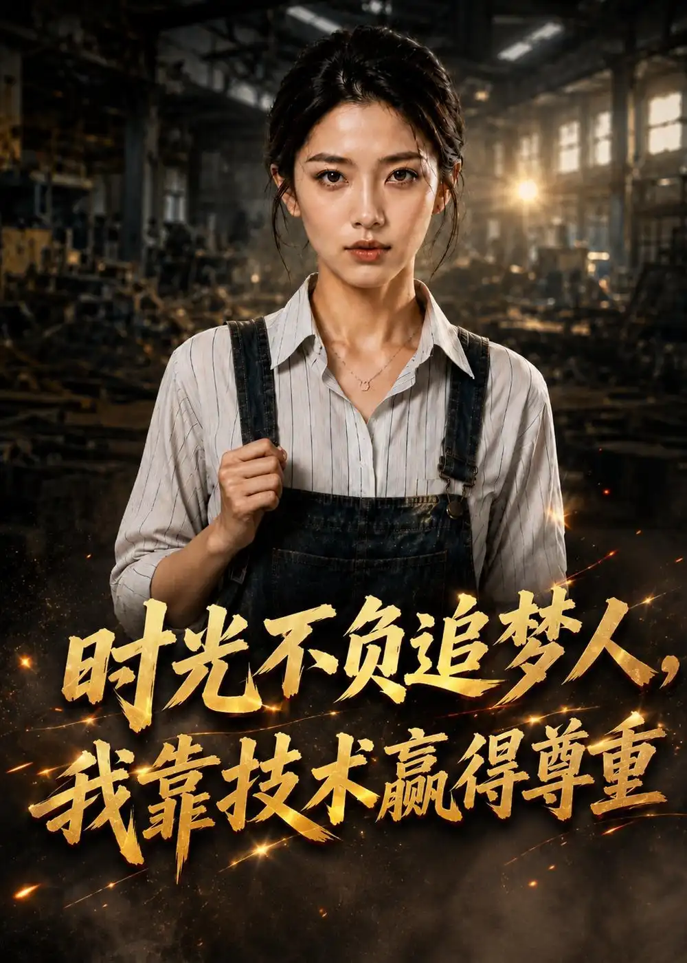 时光不负追梦人，我靠技术赢得尊重（57集）AI短剧