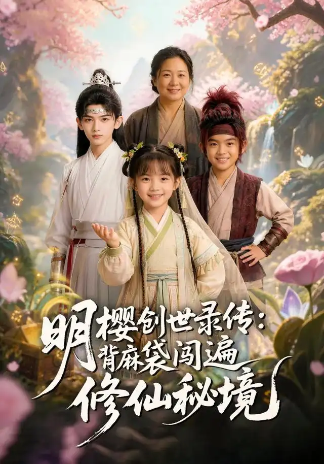 明樱创世录传：背麻袋闯遍修仙秘境（71集）AI短剧
