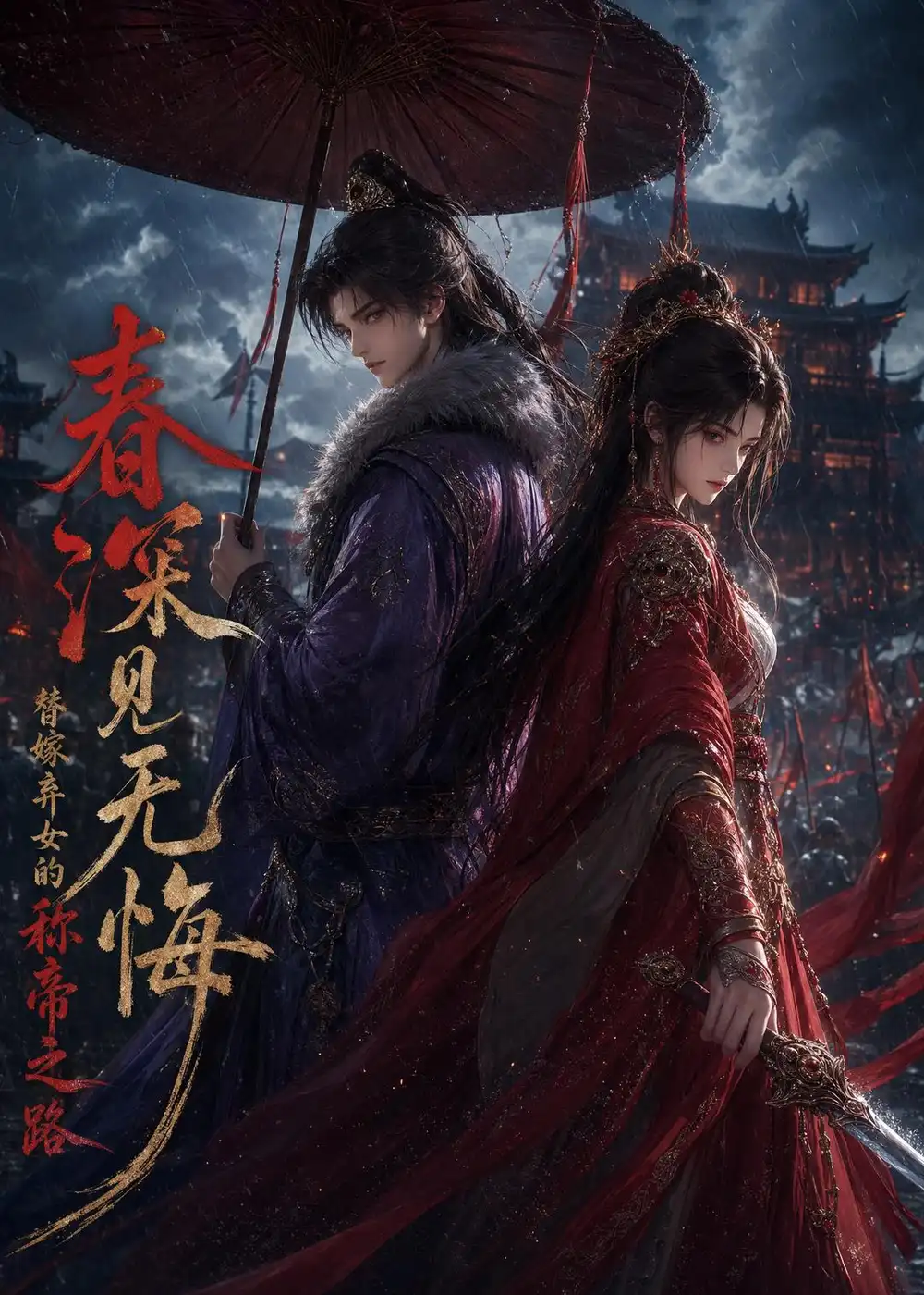 春深见无悔替嫁弃女的称帝之路（52集）动漫