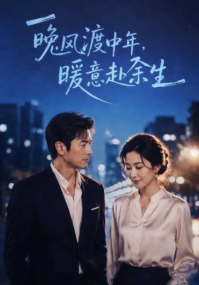 晚风渡中年，暖意赴余生（72集）AI短剧