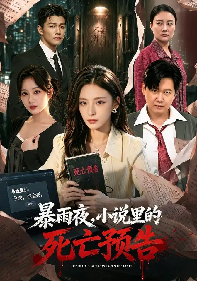 暴雨夜，小说里的死亡预告（78集）王美淇&谢佳成