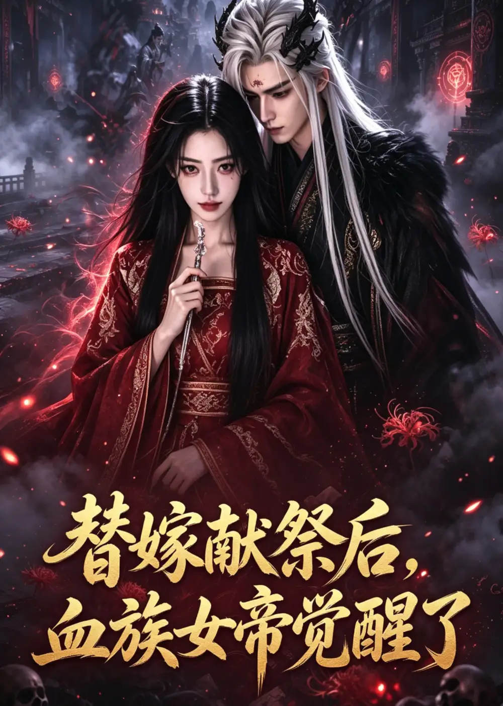 替嫁献祭后血族女帝觉醒了（60集）AI短剧