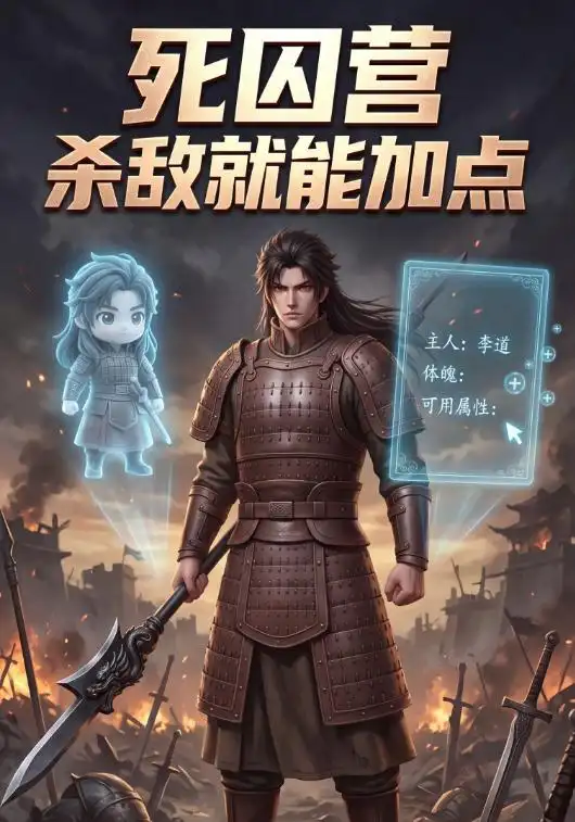 死囚营杀敌就能加点（305集）Ai短剧