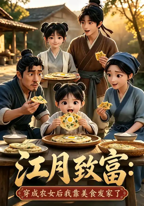江月致富：穿成农女后我靠美食发家了（80集）