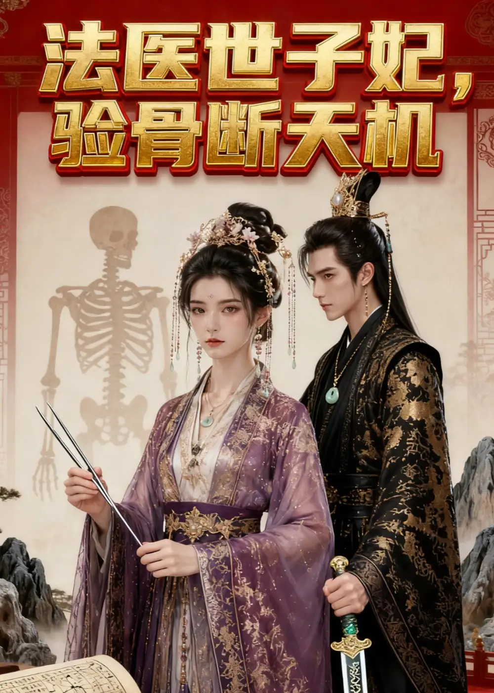 法医世子妃验骨断天机（26集）AI短剧