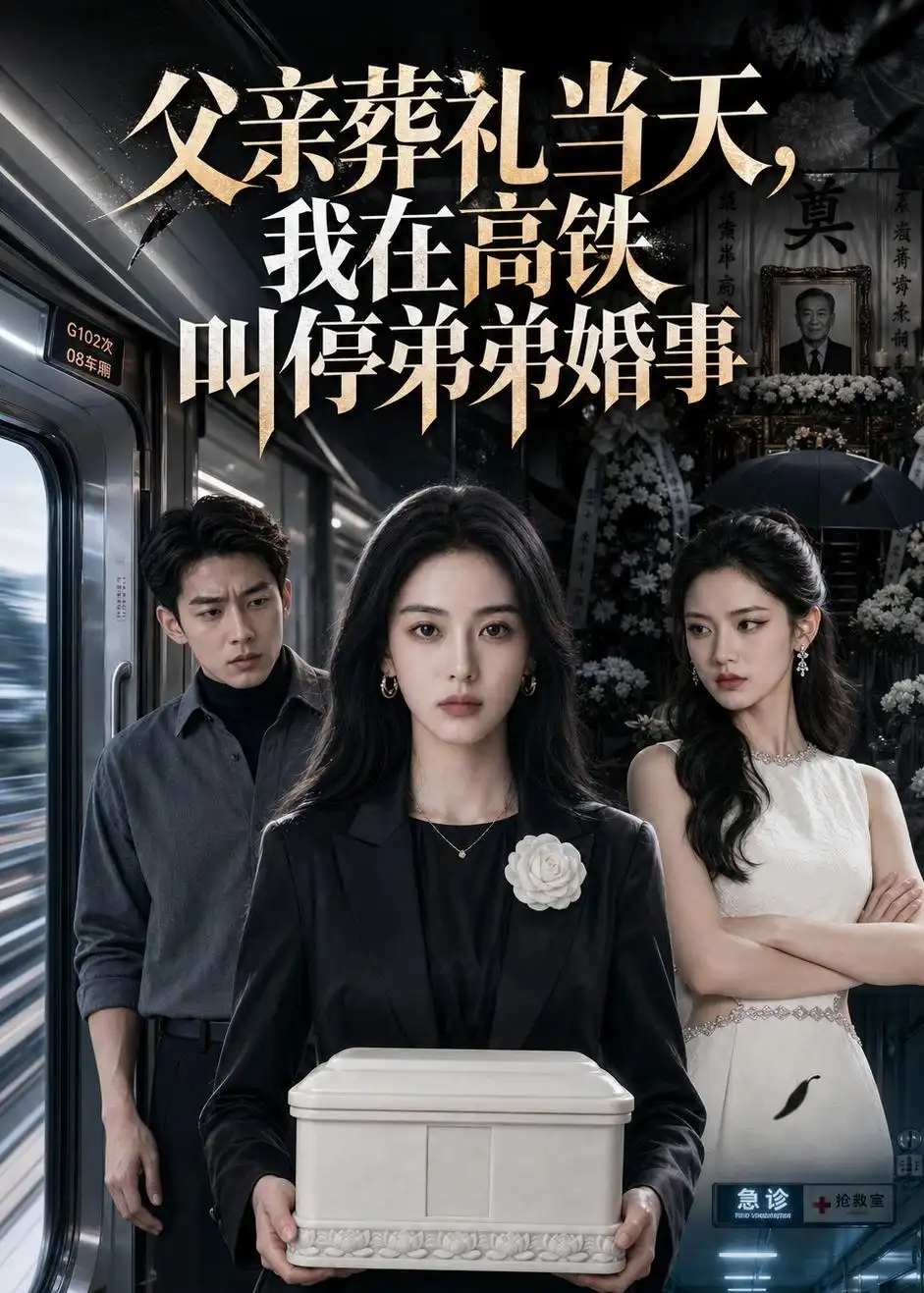 父亲葬礼当天我在高铁叫停弟弟婚事（59集）AI短剧